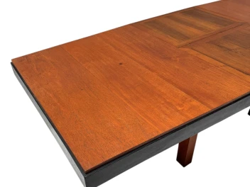 Art Deco Modernist Extending Dining Room Table by Toko v/d Pol Semarang, 1920s